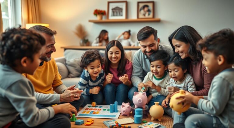 O papel da família na educação financeira de crianças de diferentes idades