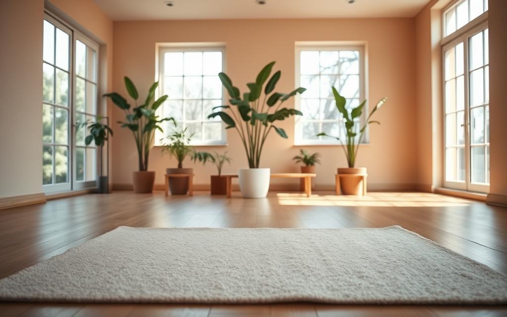 ambiente ideal para yoga