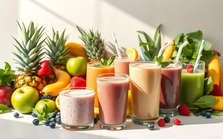 receitas smoothies saudáveis emagrecer energia