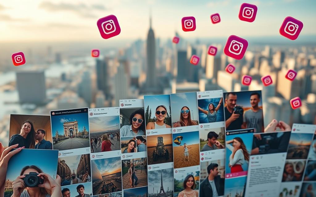 tendências de conteúdo no Instagram