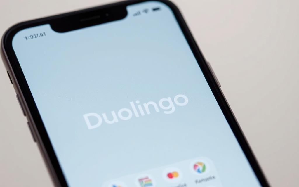 Duolingo app para aprender inglês