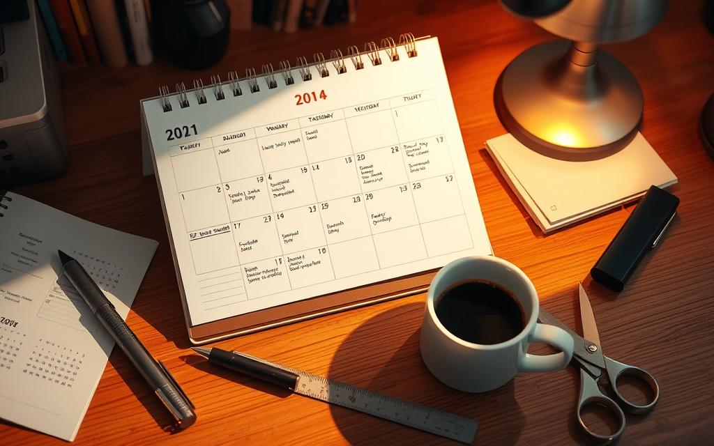 ferramentas de calendário