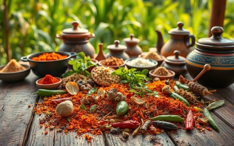 tradições culinárias exóticas e pratos típicos de diferentes países
