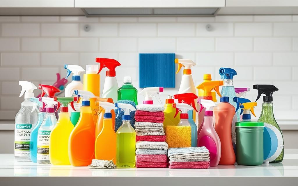 Produtos de limpeza multifuncionais