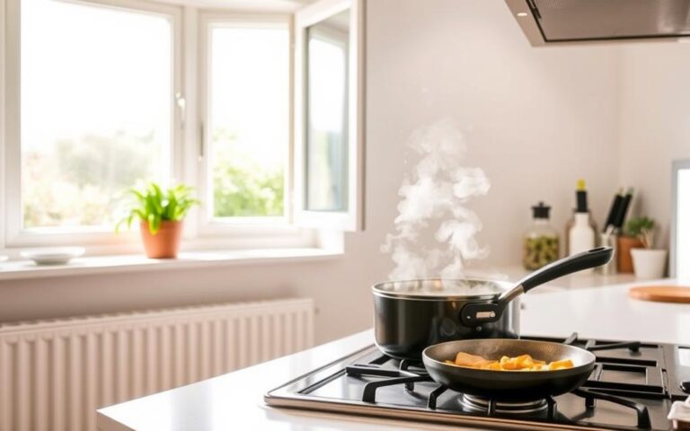 como tirar cheiro de fritura da cozinha