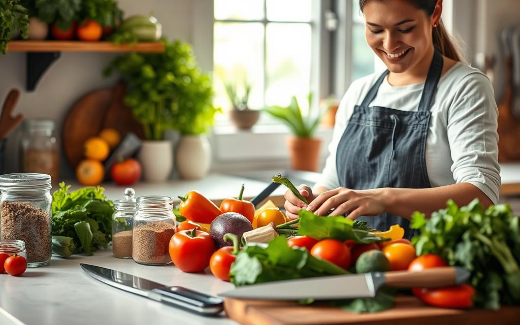 escolher curso de culinária vegana