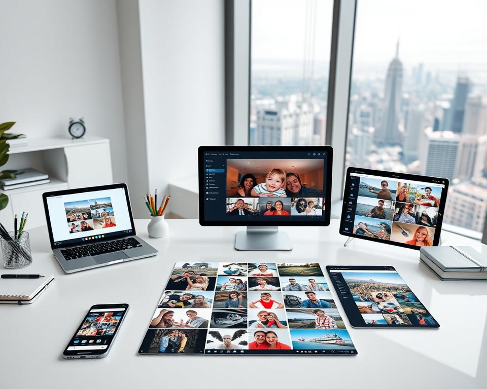 Ferramentas de IA para organizar fotos