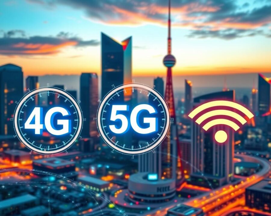 Entenda a Diferença entre 4G, 5G e Wi-Fi Rápido