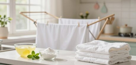 Truques Caseiros para Limpar Manchas em Roupas Brancas