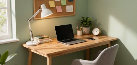 Como Montar um Cantinho de Estudos Pequeno e Funcional