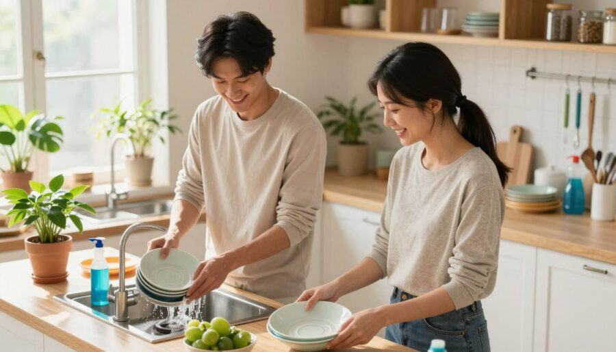 Dicas para organizar tarefas domésticas em casal