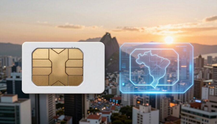 Diferença entre eSIM chip virtual e chip físico no Brasil