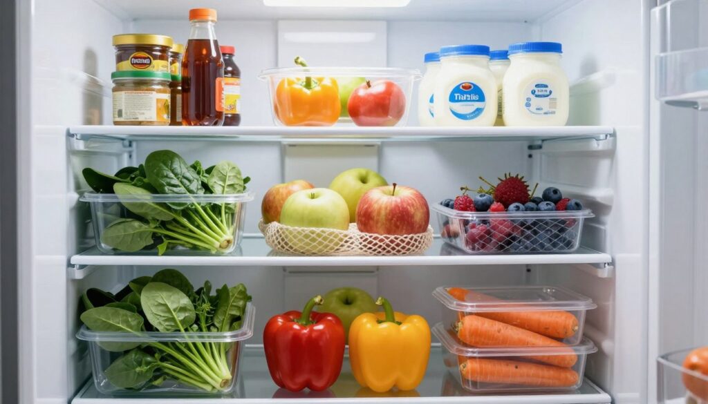 organização geladeira