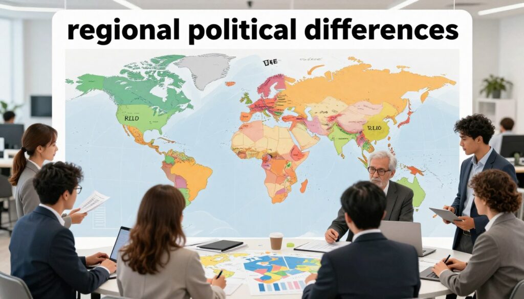 diferenças regionais políticas