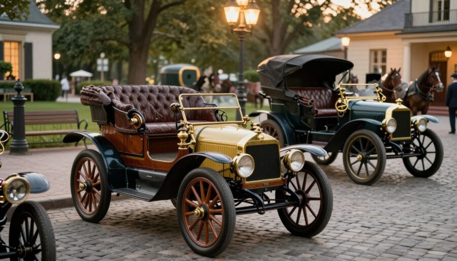 Como eram os primeiros modelos de carros criados no mundo