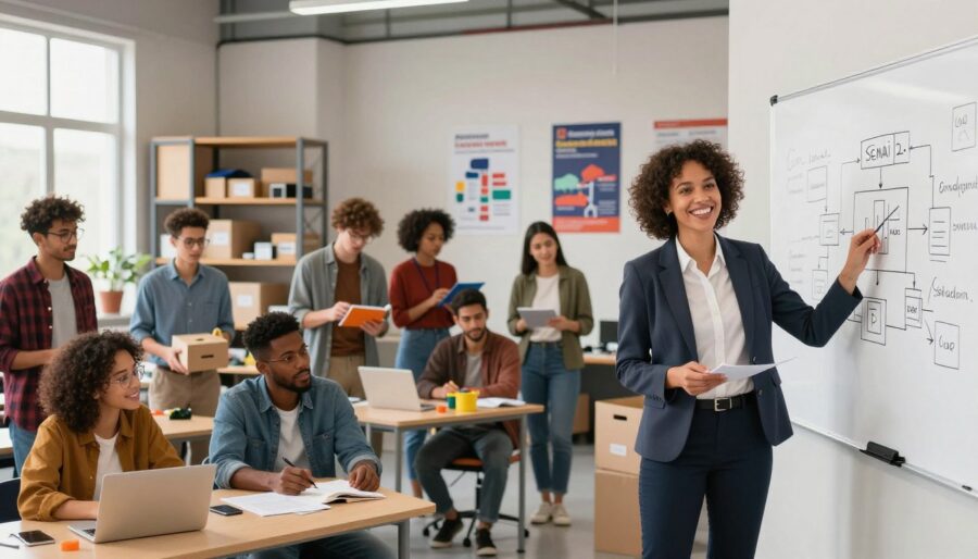 Inscreva-se no curso de almoxarife e estoquista gratuito SENAI